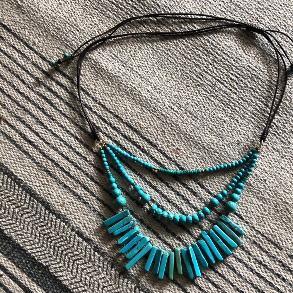 Anthropologie jade necklace